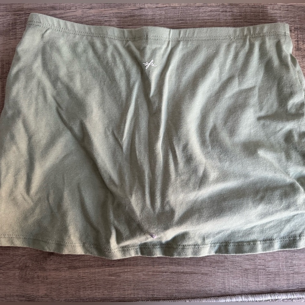 Urban Outfitters Green Mini Skirt